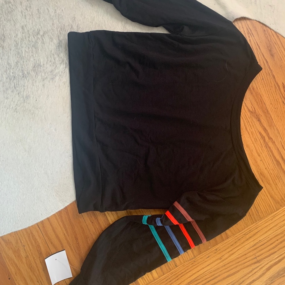 Knit Riot NWT Off the shoulder sweatshirt XS